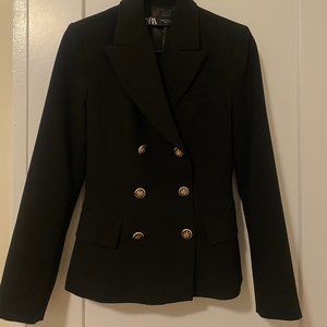 Zara Blazer with Gold Buttons